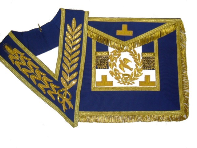 Craft Grand Lodge Full Dress Apron & Collar - Best quality