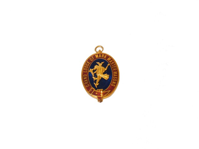 Mark Grand Lodge Collar Jewel Past Rank