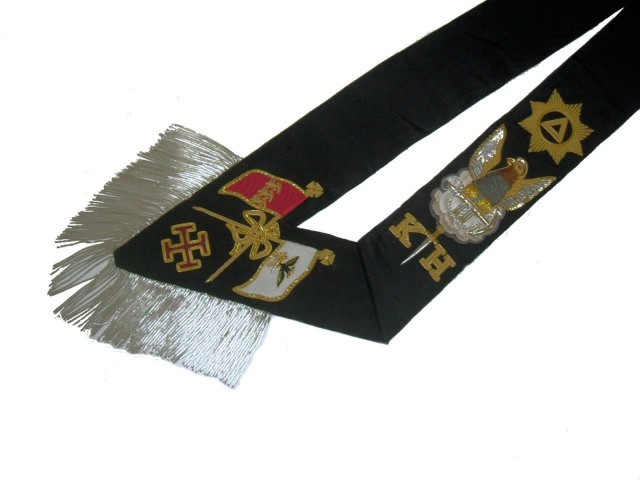 R.C. 30* Sash - Best Quality - Hand Embroidered
