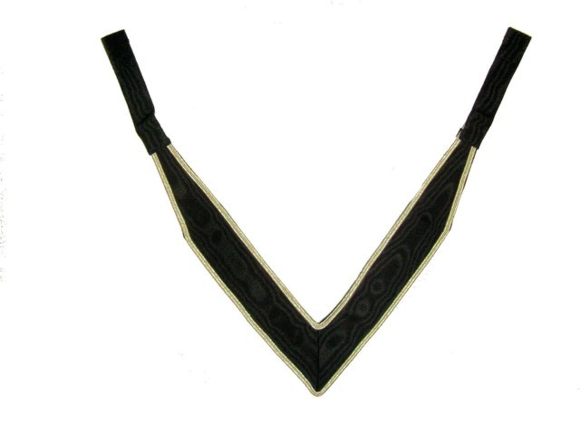 R.C. 30* Collar - Black Silver Edge