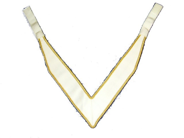 R.C. 31* Collar - White/Gold