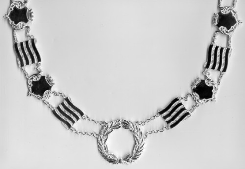 Craft W.M. silverplated Chain for Collar - from £350.00