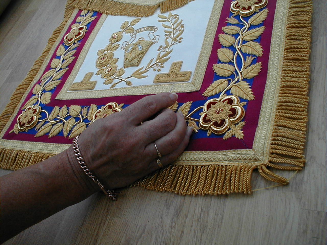 Mark PGM's Apron