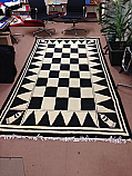Masonic Carpet (Black & White) 10' x 5'